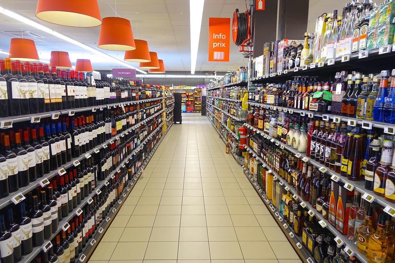 Large-format liquor retail