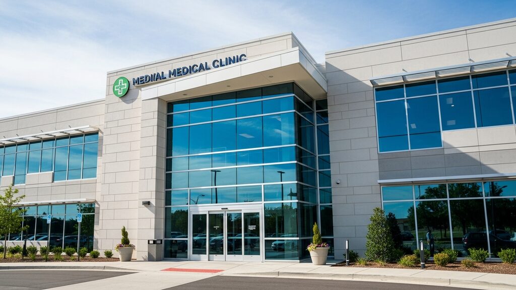 Medical office building exterior