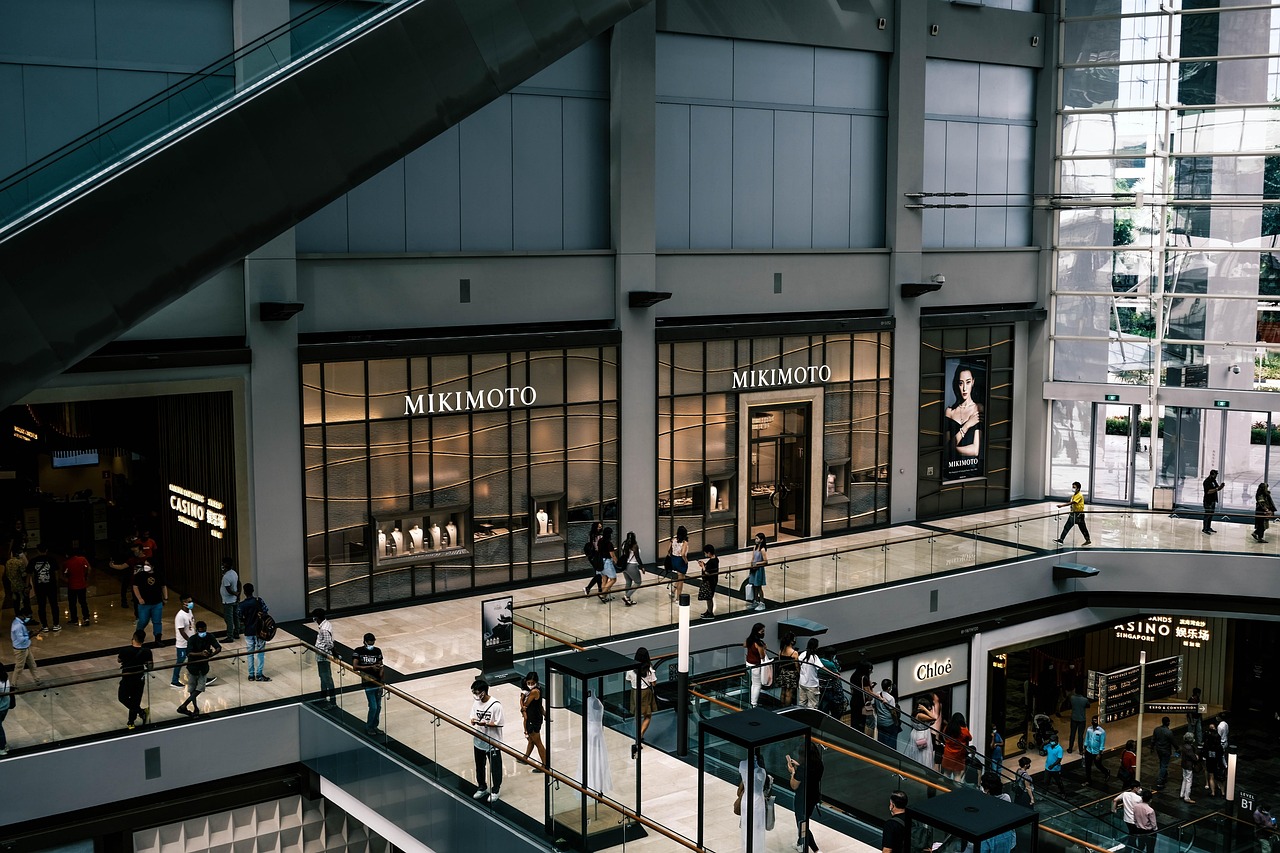 Retail shopping center
