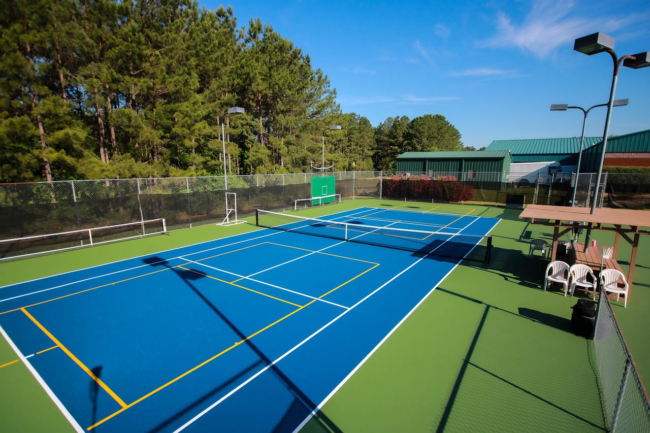 Pickleball courts facility